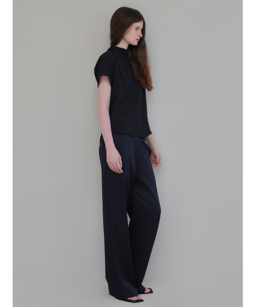 NOWNS(ナウンス)の「Emma | Half tie blouse(シャツ/ブラウス・レディース・ネイビー・FREE)」の8枚目の写真