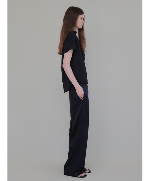 NOWNS(ナウンス)の「Emma | Half tie blouse(シャツ/ブラウス・レディース・ネイビー・FREE)」の12枚目の写真