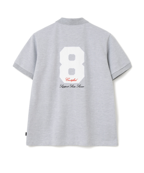 Millo Archive（ミロ アーカイブ）の「MAチームピケポロシャツ[メランジグレー]（ポロシャツ・メンズ・その他・SMALL/MEDIUM/LARGE/X-LARGE）」の7枚目の写真