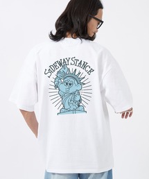 【SIDEWAYSTANCE】自由の女神半袖Tシャツ 70488