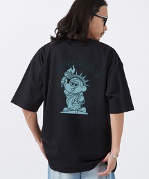 【SIDEWAYSTANCE】自由の女神半袖Tシャツ 70488