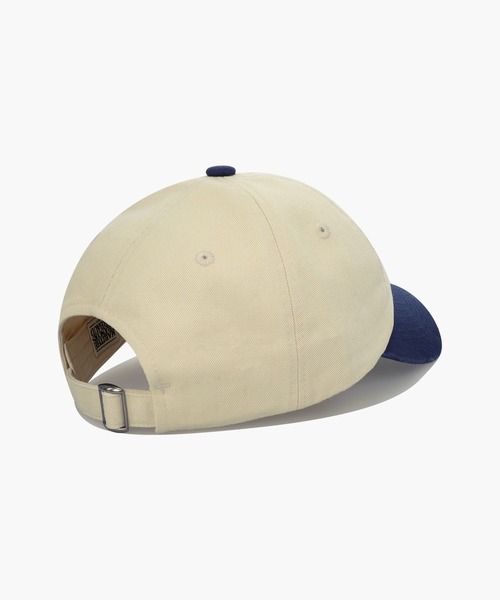 MARITHE + FRANCOIS GIRBAUD(マリテフランソワジルボー)の「CLASSIC LOGO 6PANEL COLOR BLOCK CAP(キャップ・レディース・アイボリー/ネイビー・フリー)」の8枚目の写真