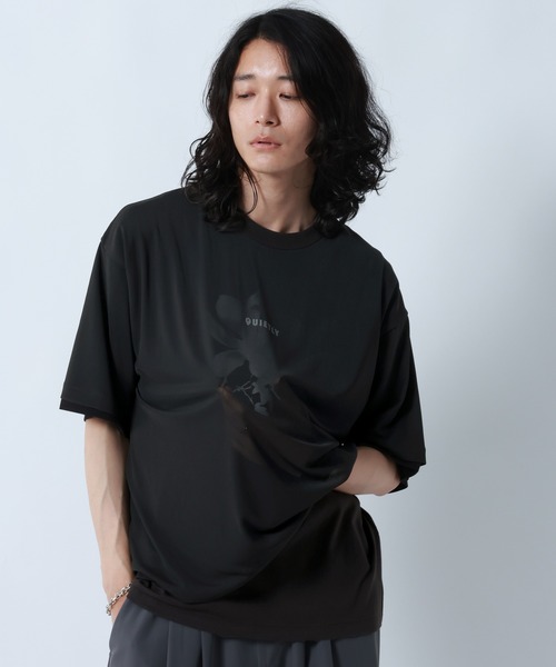 RAGEBLUE(レイジブルー)の「LAYERED MESH T-SHIRTS/メッシュレイヤードTシャツ(Tシャツ/カットソー・メンズ・ホワイト/ブラック・LARGE/MEDIUM)」の16枚目の写真