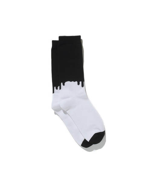 LIXTICK(リックスティック)の「XLARGE×LIXTICK DRIP SOCKS 2PACK HI(ソックス/靴下・メンズ・マルチ・ONE SIZE)」の4枚目の写真