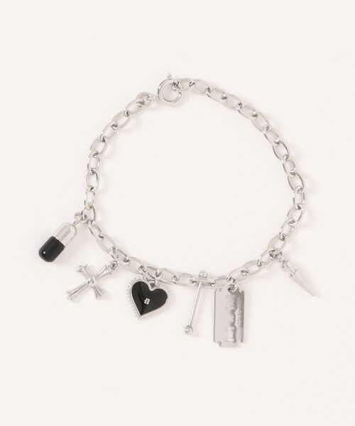 BASICKS(ベイシックス)の「Multiple Metal Bracelet / a-AC09(ブレスレット・レディース・シルバー・FREE)」の1枚目の写真