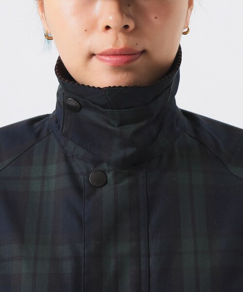 BEAMS BOY(ビームスボーイ)の「【別注】Barbour / Balvenie Jacket 26FW(ステンカラーコート・レディース・ダークブラウン/チェック・ONE SIZE)」の16枚目の写真
