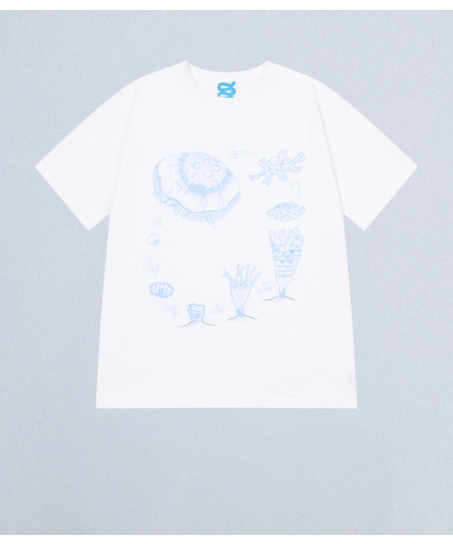chancechance(チャンスチャンス)の「CIRCLE OF JELLYFISH T-SHIRT(Tシャツ/カットソー・レディース・その他・SMALL)」の1枚目の写真