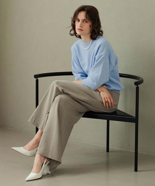 ELFRANK(エルフランク)の「【2026AW】【S~Lサイズ展開】ハイウエストポケットデザインワイドパンツ【洗える】《着用動画あり》(その他パンツ・レディース・チャコールグレー/ベージュ/ブラック・S/M/L)」の9枚目の写真