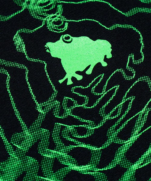 SAGE(セージ)の「SAGE / セイジ FROG Pulse Tee(Tシャツ/カットソー・メンズ・ブラック・LARGE/MEDIUM)」の2枚目の写真