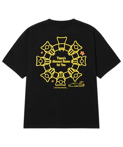 HUF(ハフ)の「HUF girl Tシャツ(Tシャツ/カットソー・メンズ・ブラック・LARGE/MEDIUM/X-LARGE)」の2枚目の写真