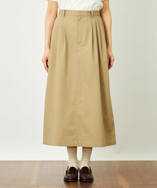 MACKINTOSH PHILOSOPHY(マッキントッシュ フィロソフィー)の「GREY LABEL ロングチノスカート(スカート・レディース・チャコールグレー/グリーン系その他4/ベージュ系その他4・2)」の9枚目の写真
