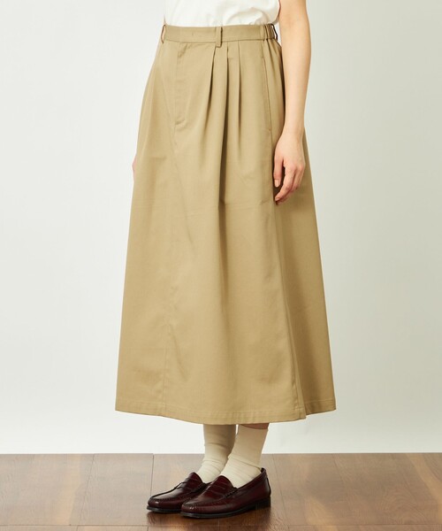 MACKINTOSH PHILOSOPHY(マッキントッシュ フィロソフィー)の「GREY LABEL ロングチノスカート(スカート・レディース・チャコールグレー/グリーン系その他4/ベージュ系その他4・2)」の10枚目の写真