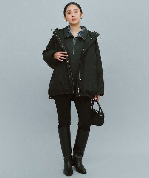 UNFILO（アンフィーロ）の「UNFILO DENIM クロップドシャツ（シャツ/ブラウス・レディース・グレー系3/スカイブルー系・X-LARGE）」の11枚目の写真