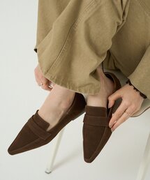 CAPRICIEUX LE'MAGE | 【スエード生地が新登場】ポインテッドローファー(ローファー)