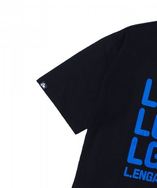 LENGAGEMENT（ランガージュマン）の「クラシックフィットスクエアロゴ半袖Tシャツ[ブルー]（Tシャツ/カットソー・メンズ・その他・90）」の4枚目の写真