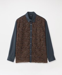 LOVELESS（ラブレス）の「モールレース コンビシャツ（シャツ/ブラウス）」