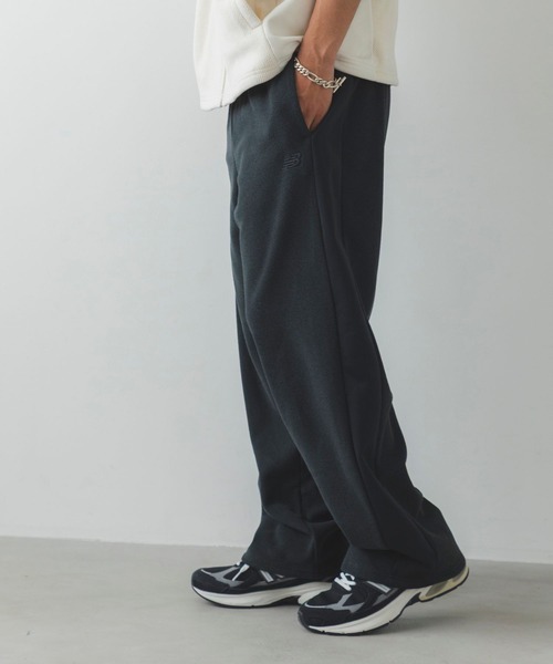NEW BALANCE（ニューバランス）の「フリースパンツ（スウェットパンツ・メンズ・ブラック/ブルーグレー/アイボリー・X-LARGE/LARGE/MEDIUM/SMALL）」の21枚目の写真