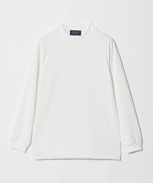 HAND ROOM(ハンドルーム)の「【別注】<HAND ROOM>ドローコード モックネック ロングスリーブ Tシャツ(Tシャツ/カットソー・メンズ・ホワイト/ブラック・L/XXL/XL/M)」の2枚目の写真