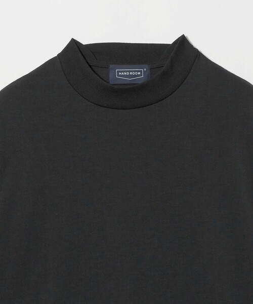 HAND ROOM(ハンドルーム)の「【別注】<HAND ROOM>ドローコード モックネック ロングスリーブ Tシャツ(Tシャツ/カットソー・メンズ・ホワイト/ブラック・L/XXL/XL/M)」の4枚目の写真