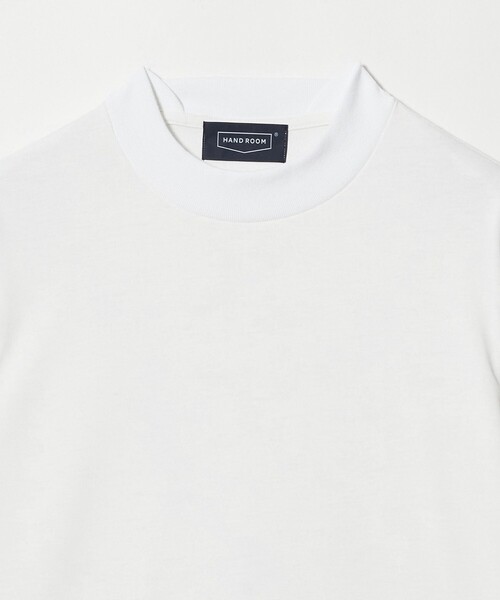HAND ROOM(ハンドルーム)の「【別注】<HAND ROOM>ドローコード モックネック ロングスリーブ Tシャツ(Tシャツ/カットソー・メンズ・ホワイト/ブラック・L/XXL/XL/M)」の8枚目の写真