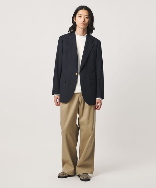 HAND ROOM(ハンドルーム)の「【別注】<HAND ROOM>ドローコード モックネック ロングスリーブ Tシャツ(Tシャツ/カットソー・メンズ・ホワイト/ブラック・L/XXL/XL/M)」の15枚目の写真