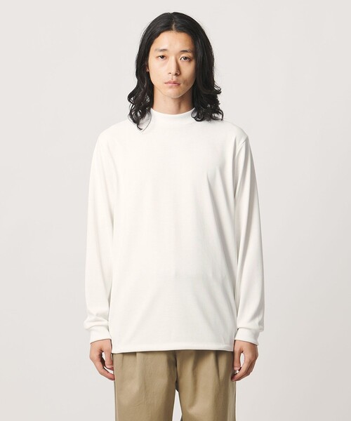 HAND ROOM(ハンドルーム)の「【別注】<HAND ROOM>ドローコード モックネック ロングスリーブ Tシャツ(Tシャツ/カットソー・メンズ・ホワイト/ブラック・L/XXL/XL/M)」の16枚目の写真