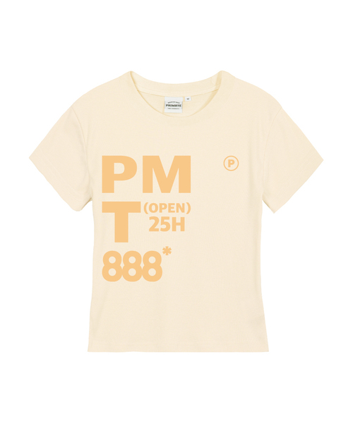 PRIMATE(プライメイト)の「MONO DAYS レディース スリムフィット 半袖Tシャツ 8 COLORS(Tシャツ/カットソー・レディース・ホワイト/チャコールグレー/スカイブルー/ブラック/カーキ/クリーム/ラベンダー/チャコール・SMALL/MEDIUM/LARGE)」の5枚目の写真