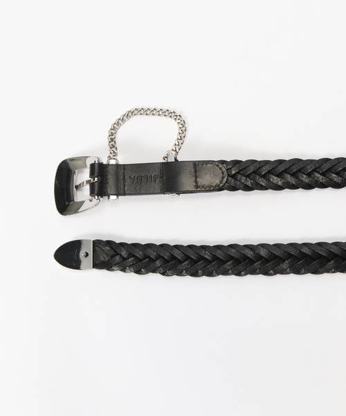 JIEDA(ジエダ)の「JIEDA / ジエダ WESTERN BELT(ベルト・メンズ・ブラック・FREE)」の4枚目の写真