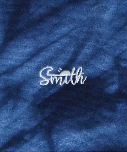 Sunny Smith（サニースミス）の「フロントロゴ刺繍バックプリントタイダイロンT（Tシャツ/カットソー・メンズ・ネイビー/ブラック・LARGE/MEDIUM）」の7枚目の写真