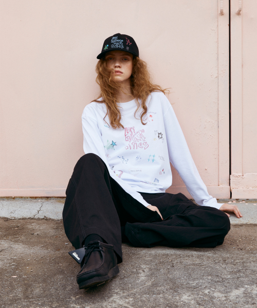 LMCの「PEN DRAWING LONG SLV TEE charcoal(Tシャツ/カットソー・レディース・その他・SMALL/X-LARGE/LARGE/MEDIUM)」の4枚目の写真