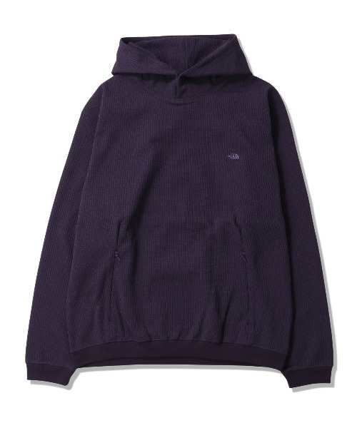 THE NORTH FACE(ザノースフェイス)の「THE NORTH FACE Monolay Waffle Hoodie ザ ノースフェイス モノレイワッフルフーディ ユニセックス フーディ(パーカー・メンズ・パープル/ブラック・M/L/XL)」の2枚目の写真