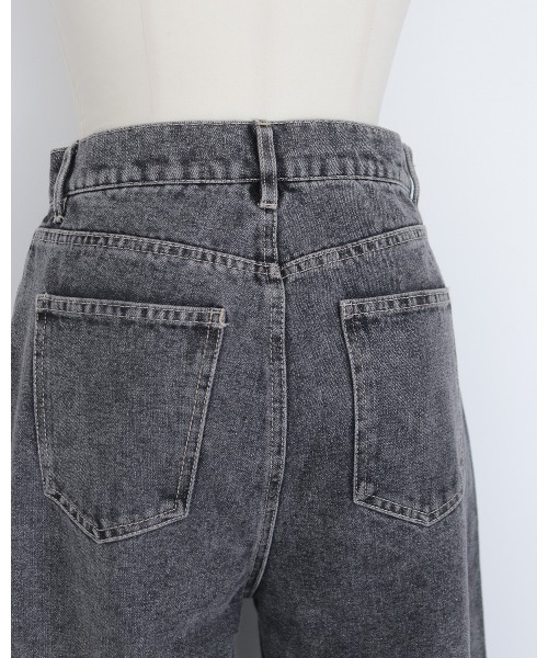 cheriella（シェリエラ）の「【cheriella】レースドッキングストレートデニムパンツ　LACE DOCKING STRAIGHT DENIM PANTS（デニムパンツ・レディース・ブラック/ブルー・FREE）」の22枚目の写真