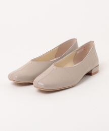 JOLI ENCORE(FR) ジョリー・アンコール  STUDS SQUARE PUMPS 2 スタッズスクエアパンプス2 JE-2220 C.GRAYGE