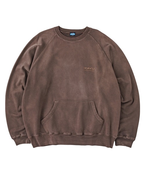 KAVU（カブー）の「KAVU/カブー Sunburn Sweat/サンバーン スウェット（スウェット・メンズ・ブラック/ブラウン/ネイビー・LARGE/SMALL/MEDIUM）」の7枚目の写真