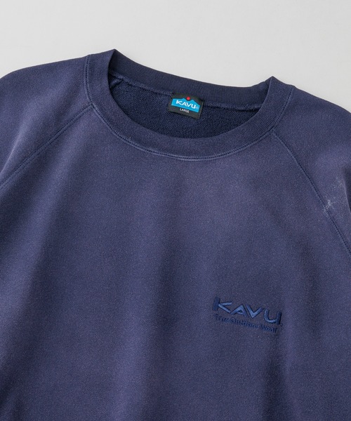 KAVU（カブー）の「KAVU/カブー Sunburn Sweat/サンバーン スウェット（スウェット・メンズ・ブラック/ブラウン/ネイビー・LARGE/SMALL/MEDIUM）」の16枚目の写真