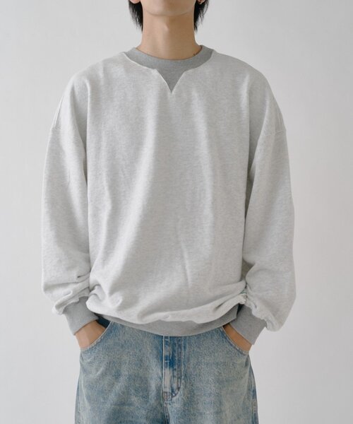 goocy(グーシー)の「【DISCUS】フレンチテリーリンガースウェット(Tシャツ/カットソー・メンズ・ホワイト系その他/ネイビー/ブラック・LARGE/MEDIUM)」の20枚目の写真