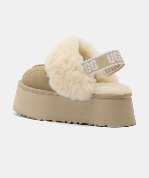 UGG(アグ)の「UGG W Funkette 1113474-MDSD(サンダル・レディース・ベージュ・22cm/23cm/24cm/25cm)」の3枚目の写真