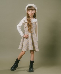 URBAN CHERRY（アーバンチェリー）の「チェックビスチェドッキングワンピース（ワンピース）」