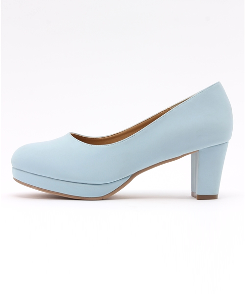 PUNYUS（プニュズ）の「カラーパンプス（パンプス・レディース・ブラック/ライトピンク/サックスブルー・3/4/1/2）」の4枚目の写真