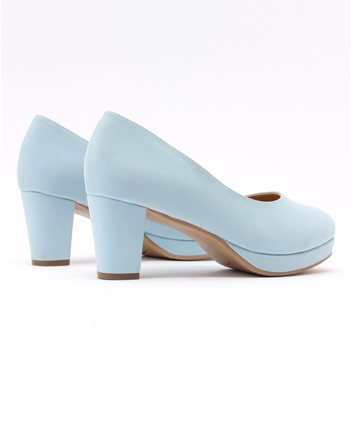 PUNYUS（プニュズ）の「カラーパンプス（パンプス・レディース・ブラック/ライトピンク/サックスブルー・3/4/1/2）」の6枚目の写真