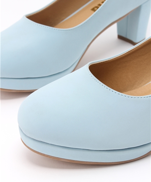 PUNYUS（プニュズ）の「カラーパンプス（パンプス・レディース・ブラック/ライトピンク/サックスブルー・3/4/1/2）」の7枚目の写真