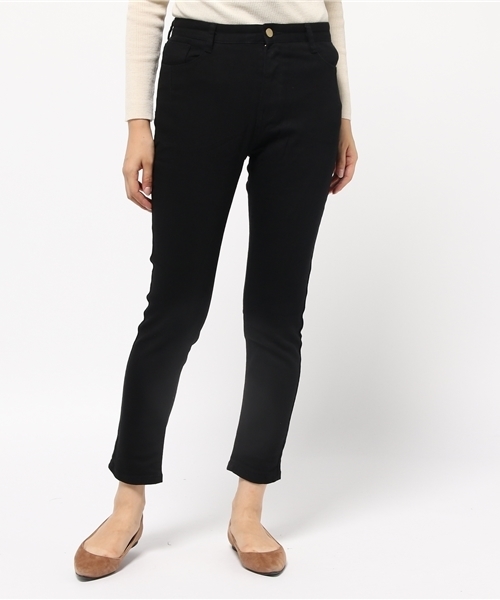 titivate（ティティベイト）の「ｽﾄﾚｯﾁ素材ﾃｰﾊﾟｰﾄﾞﾁﾉﾊﾟﾝﾂ（チノパンツ・レディース・ベージュ/ホワイト/ブラウン/ブラック・L/M/S）」の15枚目の写真