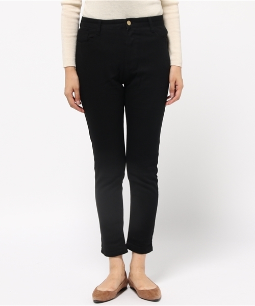 titivate（ティティベイト）の「ｽﾄﾚｯﾁ素材ﾃｰﾊﾟｰﾄﾞﾁﾉﾊﾟﾝﾂ（チノパンツ・レディース・ベージュ/ホワイト/ブラウン/ブラック・L/M/S）」の16枚目の写真