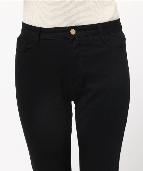 titivate（ティティベイト）の「ｽﾄﾚｯﾁ素材ﾃｰﾊﾟｰﾄﾞﾁﾉﾊﾟﾝﾂ（チノパンツ・レディース・ベージュ/ホワイト/ブラウン/ブラック・L/M/S）」の19枚目の写真