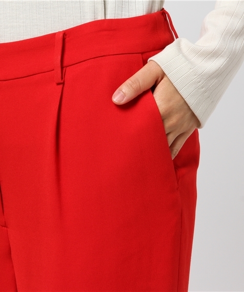 AMERICAN RAG CIE（アメリカンラグシー）の「【STORY 7月号掲載】AMERICAN RAG CIE ドレープパンツ（その他パンツ・レディース・レッド/イエロー・1/0）」の8枚目の写真