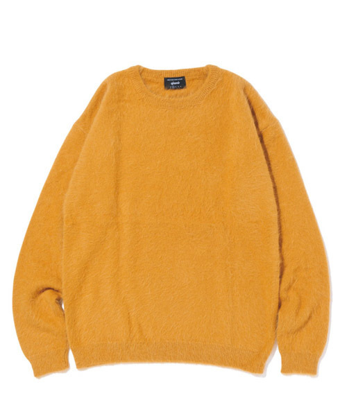 glamb（グラム）の「Fluff knit（ニット/セーター・メンズ・ブラック×ホワイト/マスタード/ブルー/ブラック/ブラック×レッド/グレー系その他・1/2/0/3/4）」の18枚目の写真