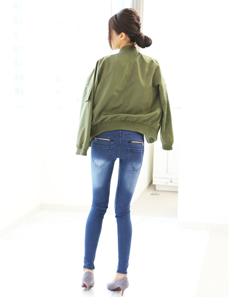 classicalelf(クラシカルエルフ)の「デニムパンツ スーパーストレッチスキニーデニム(デニムパンツ・レディース・インディゴブルー/ライトブルー/ホワイト/ブラック・64/55/58/67/73/61/76/80/70/84)」の15枚目の写真