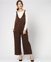 WEGO | WEGO/Vネックオールインワン(つなぎ/オールインワン)