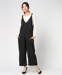 WEGO | WEGO/Vネックオールインワン(つなぎ/オールインワン)