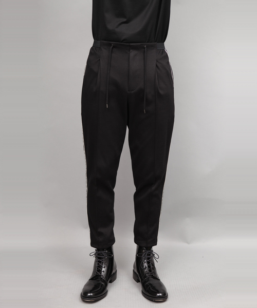 ato（アトウ）の「C/RA PONTE ROME SIDE TAPE PANTS（その他パンツ・メンズ・ブルー/ブラック・44/46/48）」の8枚目の写真